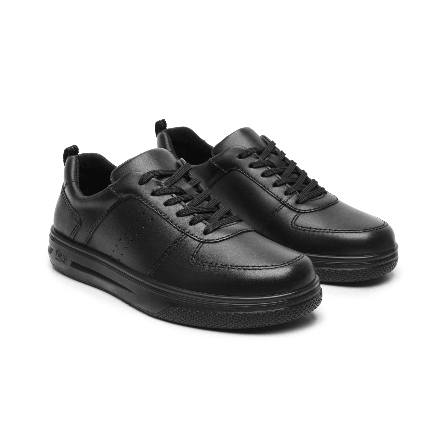 Zapato Flexi Niño Negro Escolar Cinta Cómodo Infantil T21-26 — imagen 6