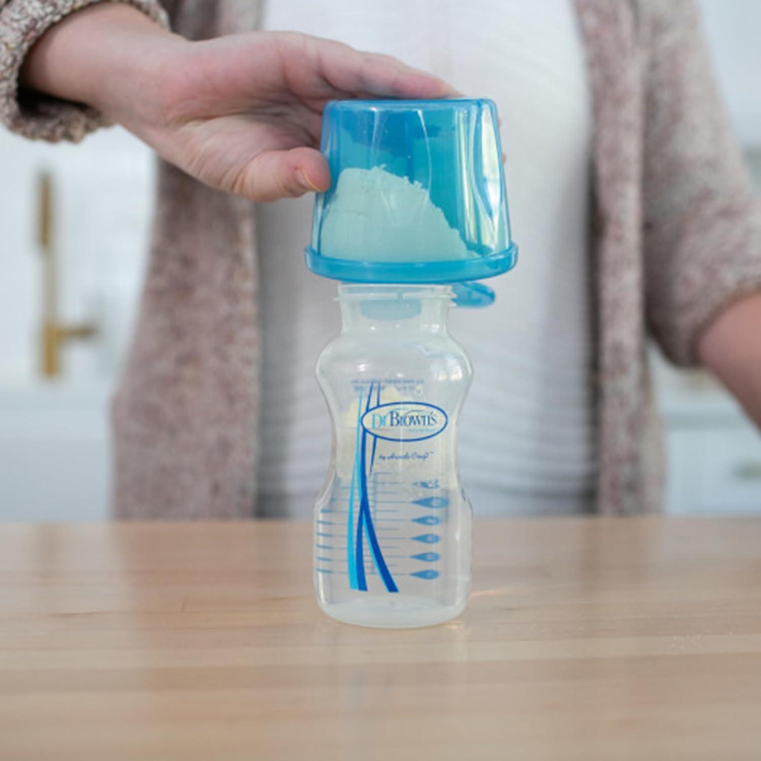 Dosificador Contenedor De Fórmula Para Bebé Dr Browns Azul — imagen 9