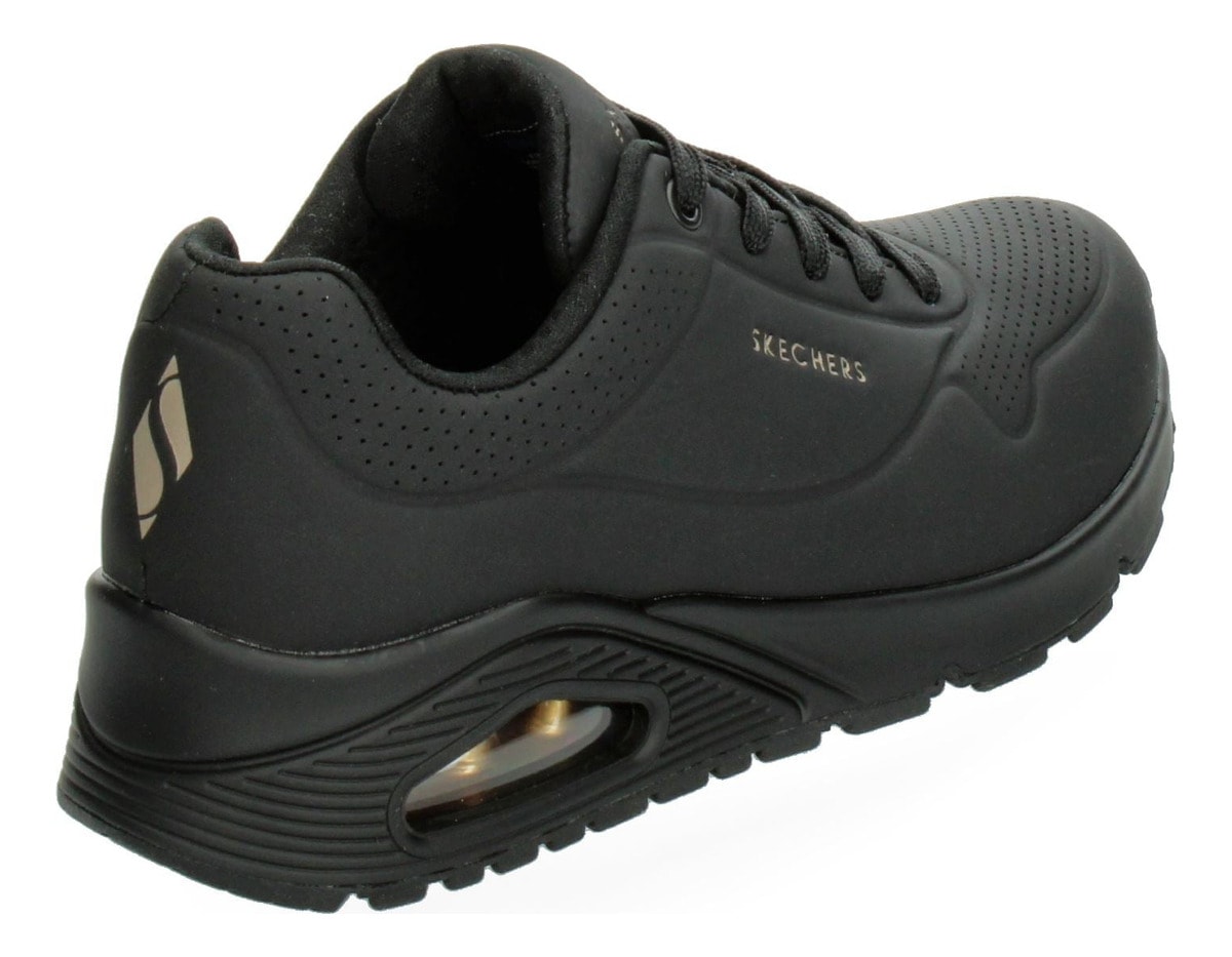 Tenis Skechers Stand On Air Dama Casual Negro Mujer — imagen 12