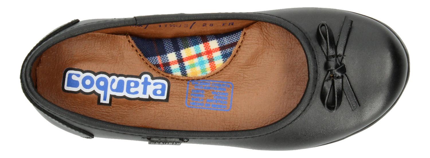 Zapato Niña Coqueta Negro Escolar Infantil T18-26 — imagen 8