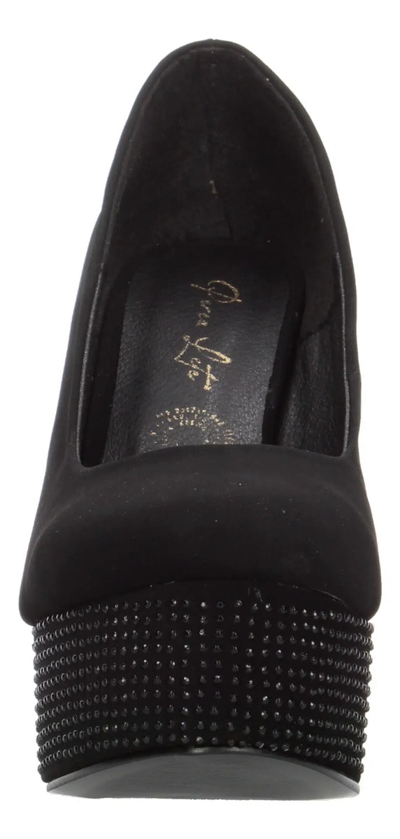 Zapatillas Pérez Lete Dama Fiesta Noche Negro Mujer — imagen 15