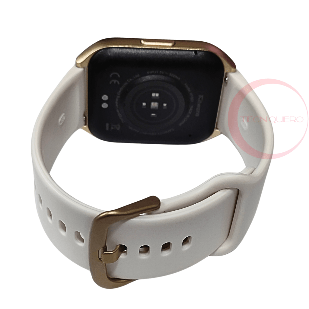 Smartwatch Filwans GTS Mini Pantalla 1.85 Pulgadas 78 Modos Deportivos Llamadas Bluetooth IP68 Bateria 250mAh, Dorada — imagen 4