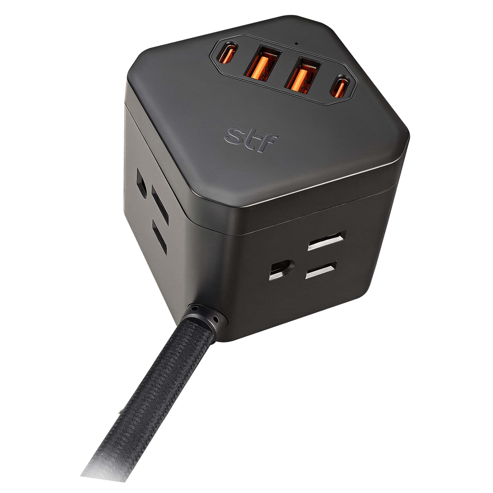 Multicontacto con extensión eléctrica STF GaN 30W USB y USB-C Carga ultra rápida — image 4