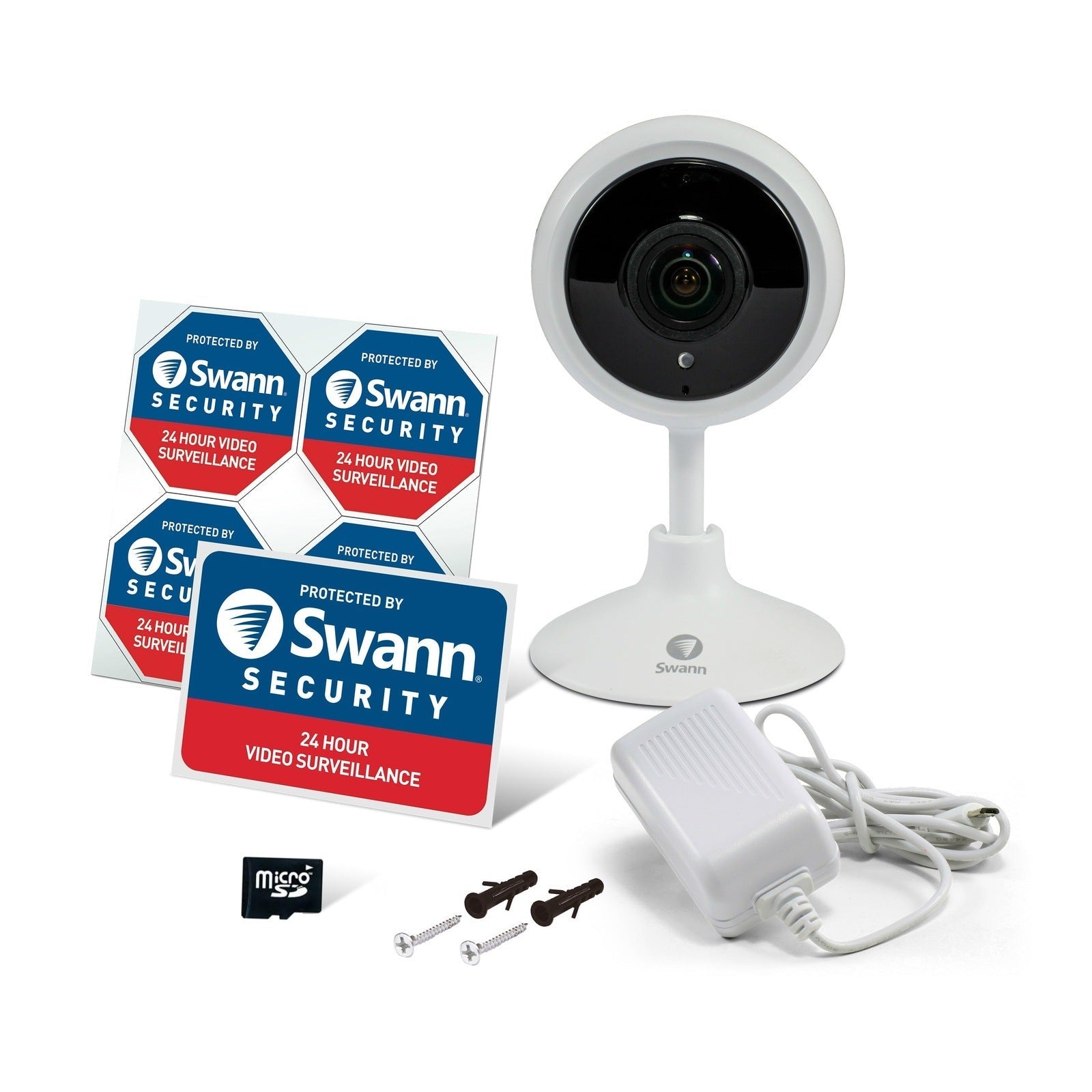 Cámara de seguridad Tracker Swann SWIFI-TRACKCM32GB Seguimiento Automático 1080p Micrófono y Sirena — imagen 3