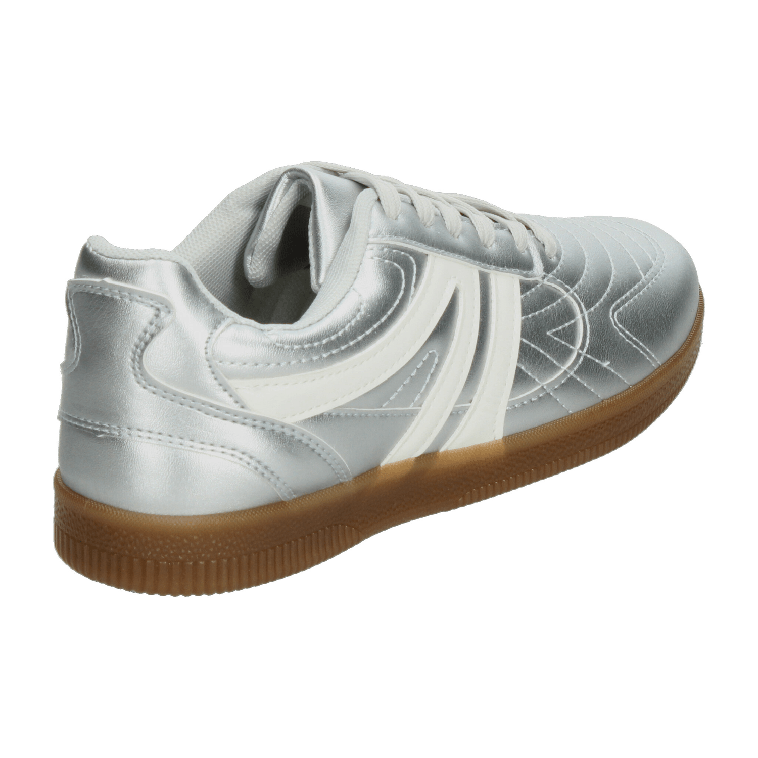 Tenis Efe Dama Plateado Casual Para Mujer — imagen 4