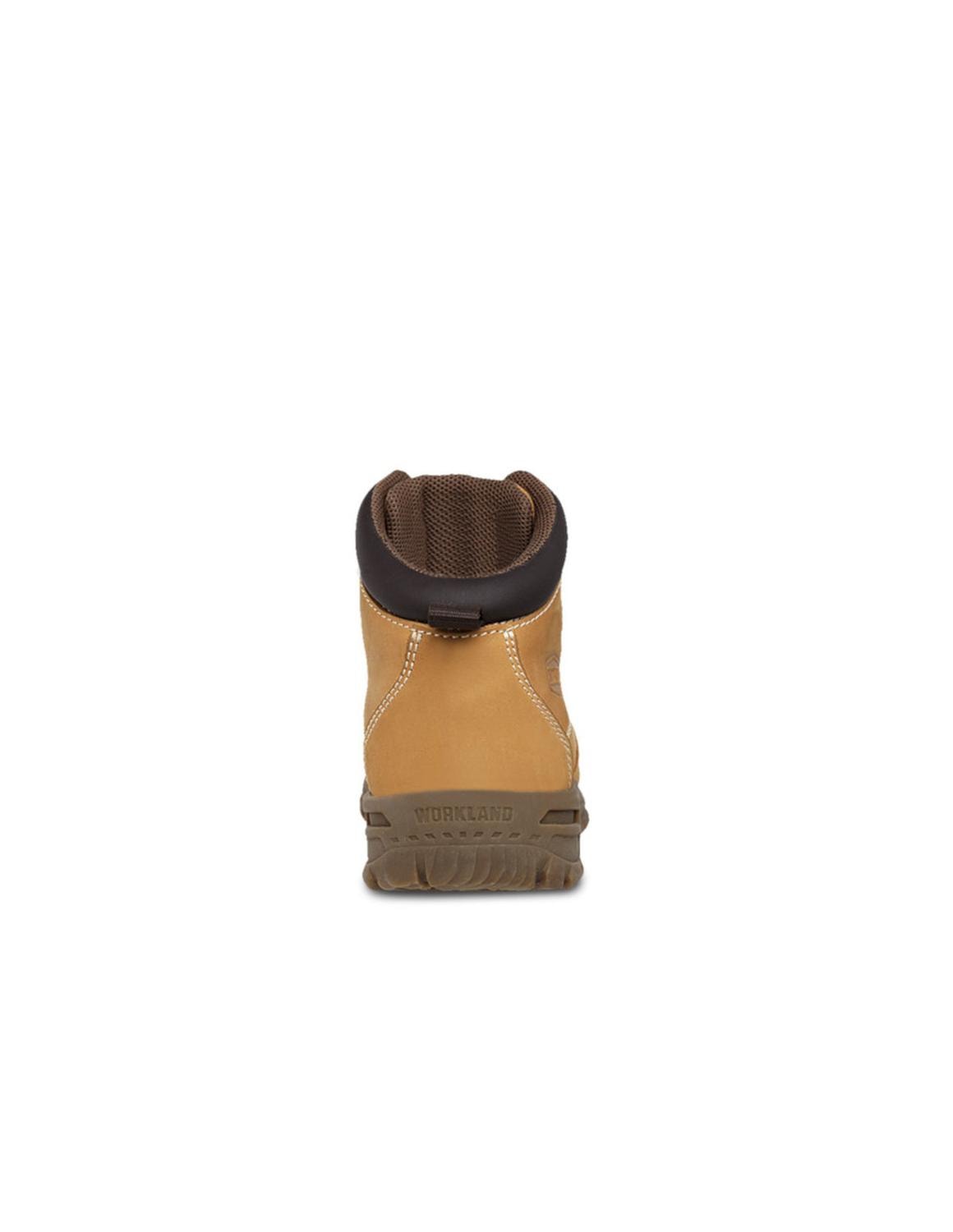 Bota industrial piel trabajo Mujer sin casco 78207 Miel — imagen 5