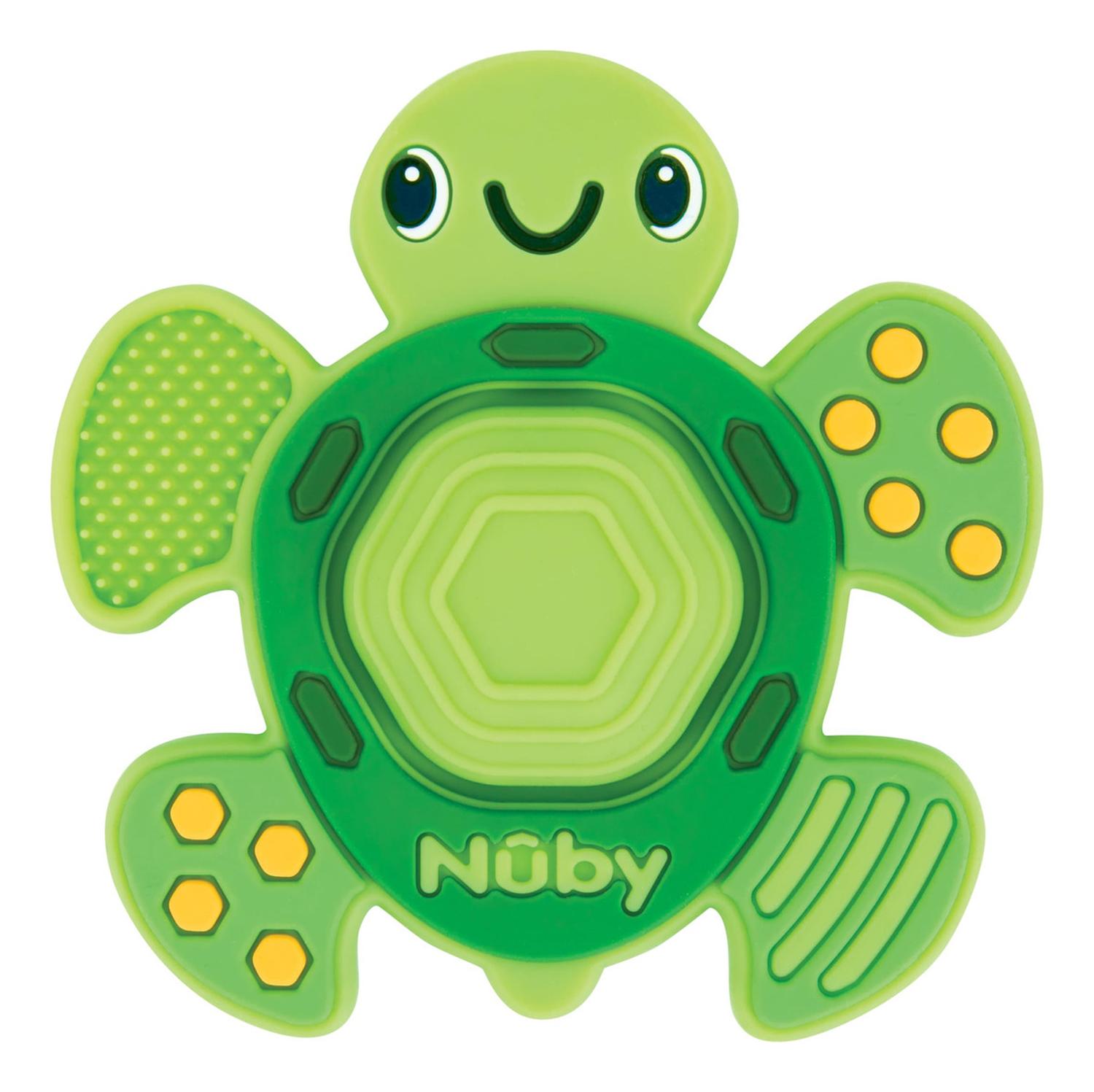 Mordedera Con Pop It Nuby Elefante Azul Teeth N Pop 3m+ — imagen 5