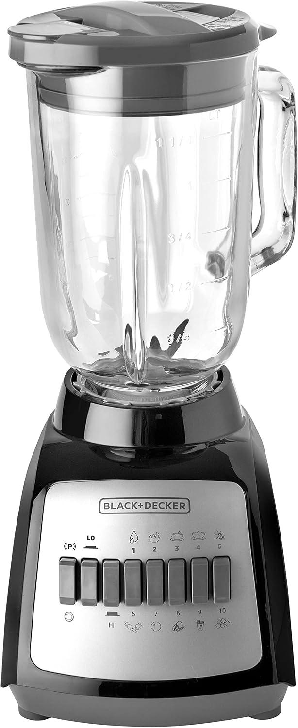 Licuadora Black+Decker BLBD210GB 550 W Vidrio 1.25 L — imagen 1
