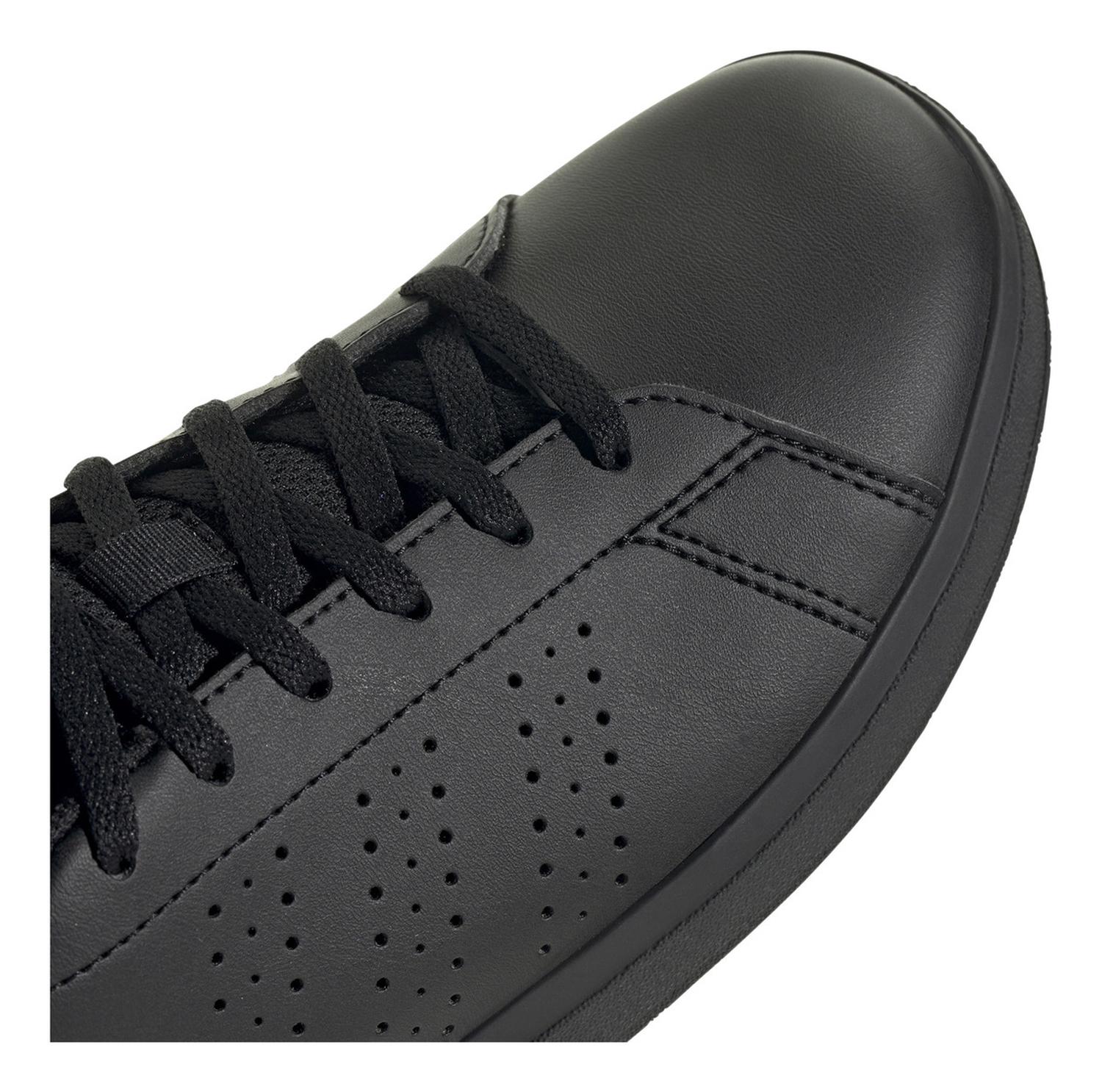 Tenis Niño Adidas Advantage Base 2.0 Negro Casual Infantil — imagen 6