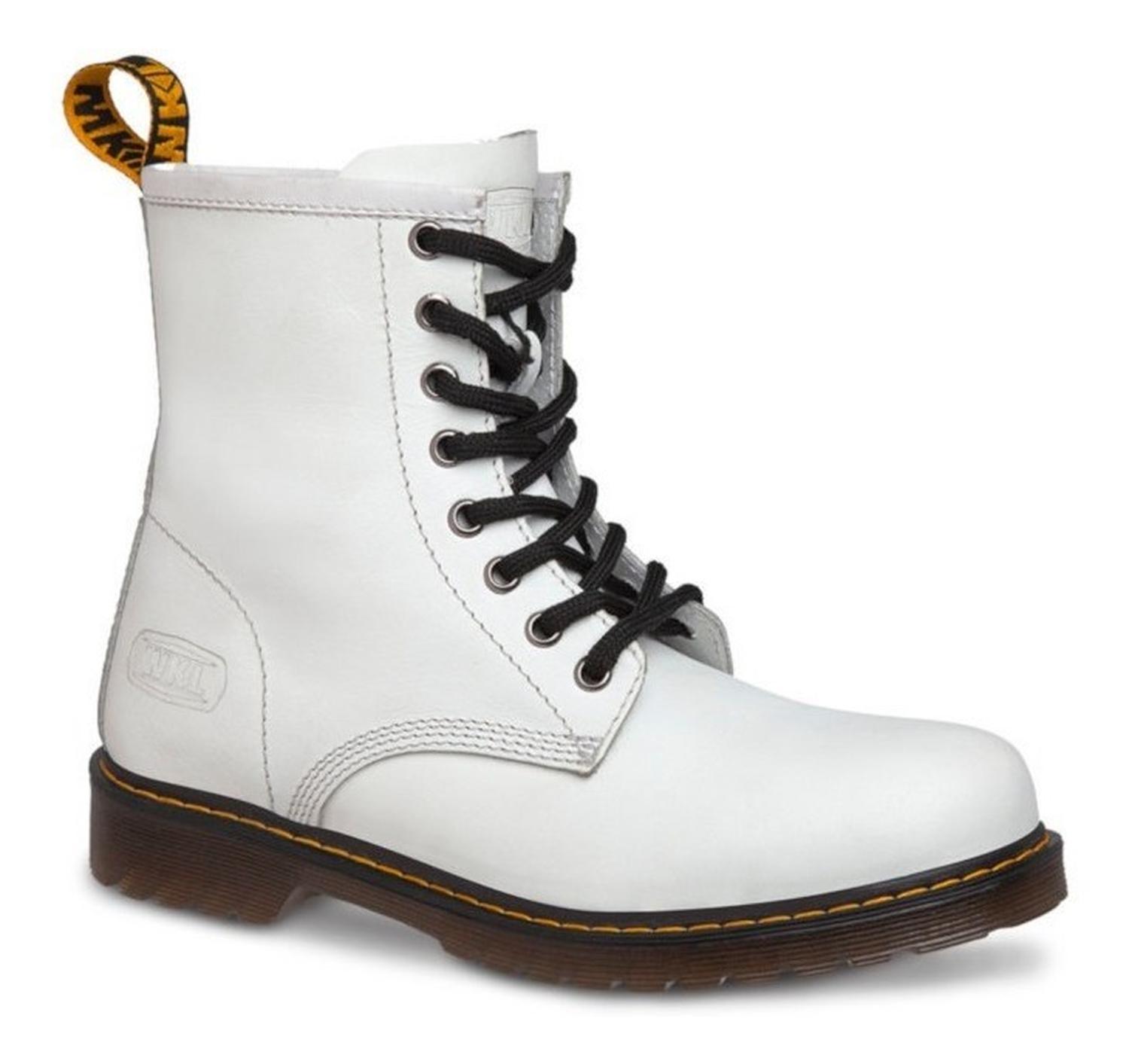 Bota Moda Casual Mujer Workland 71300 Blanco — imagen 2