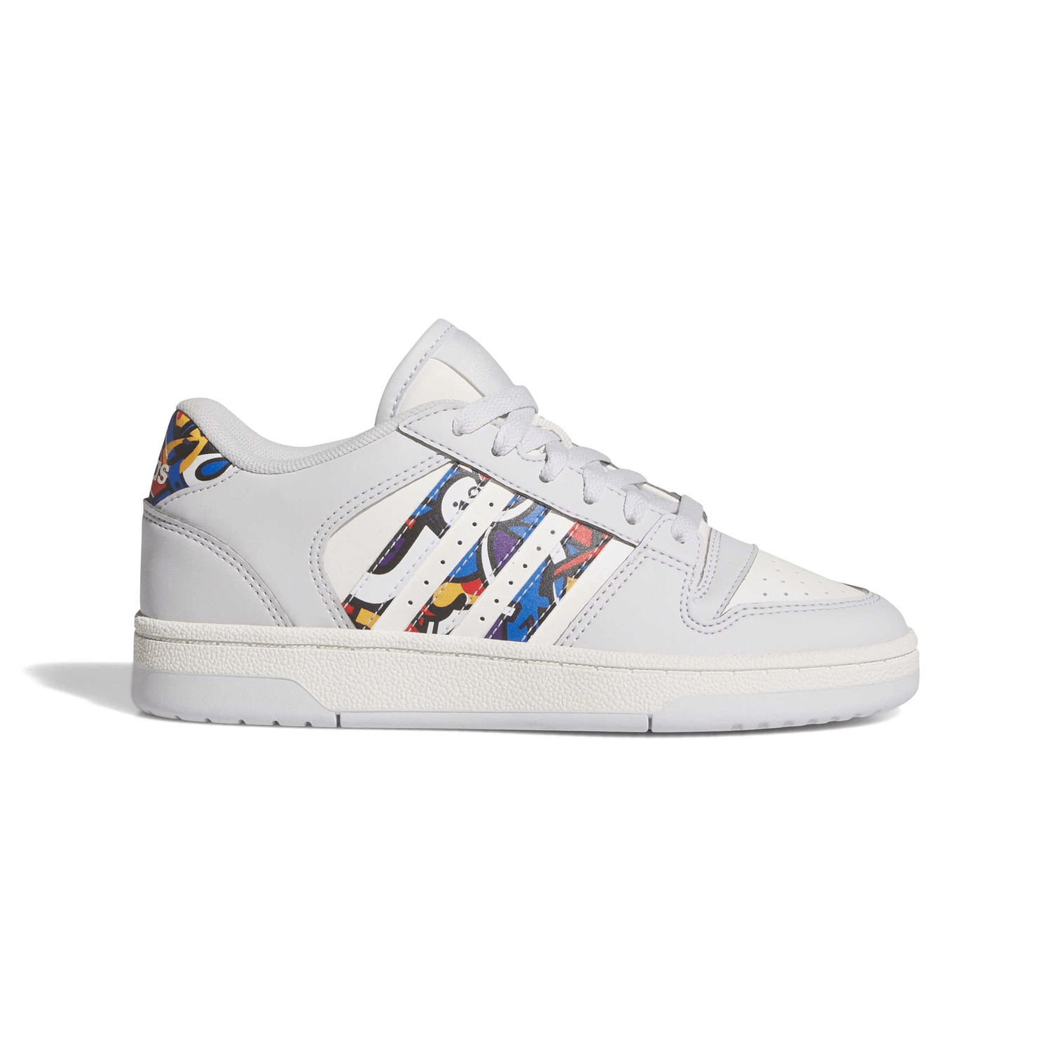 Tenis Adidas Break Start Niño Casual Gris Infantil T22-26 — imagen 1