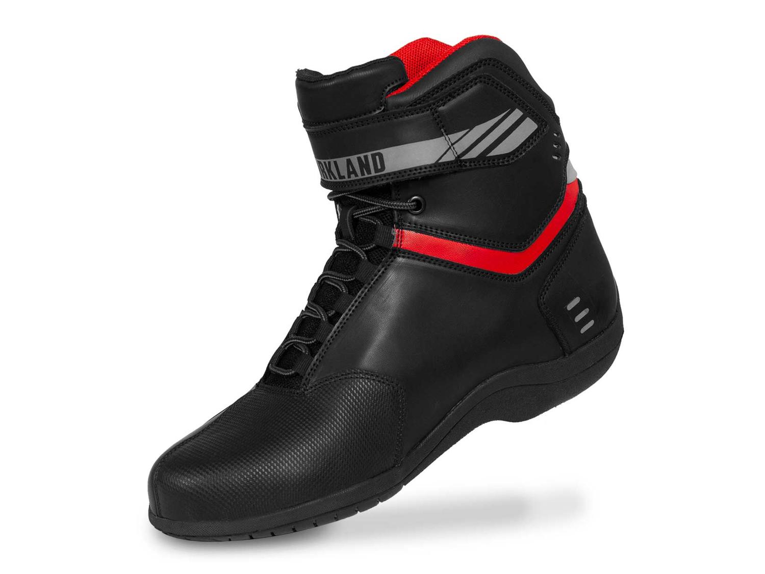 Bota mujer motociclista biker botin moto WKL 80016 Negro R — imagen 7