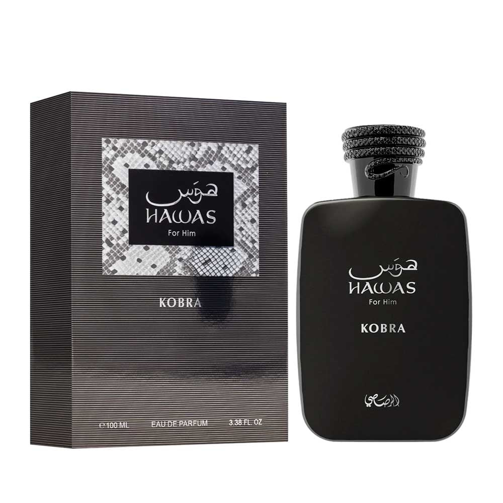 Perfume Hawas Kobra EDP 100 ml Caballero Mag — imagen 2