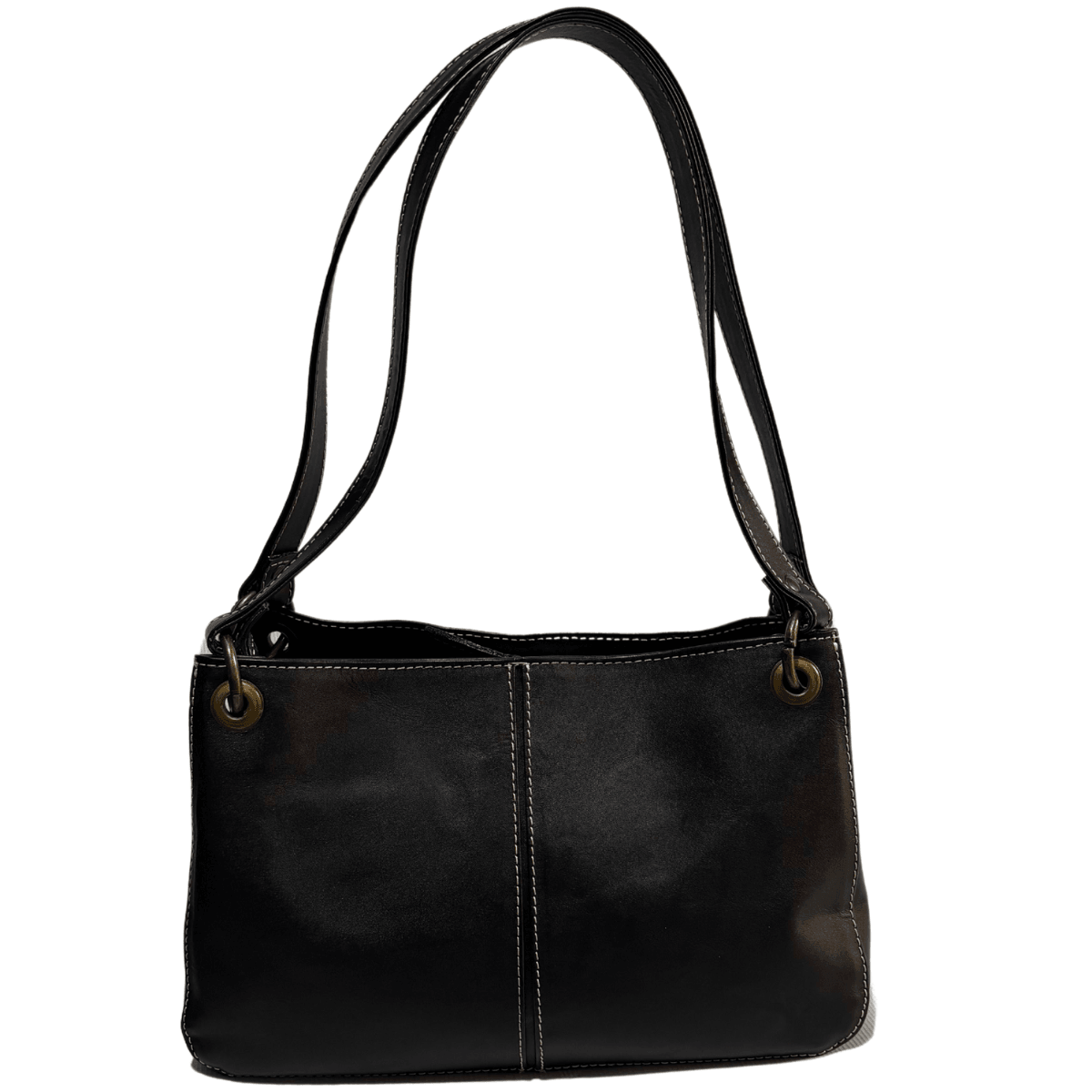 Bolsa Mujer Piel Legitima Cuero Marrón Roxy Hobo — imagen 5