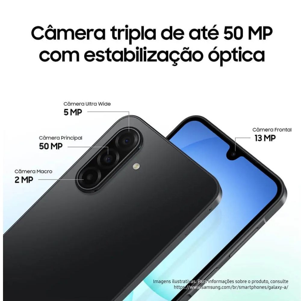Celular Samsung Galaxy A17 4+128GB - Negro — imagen 4