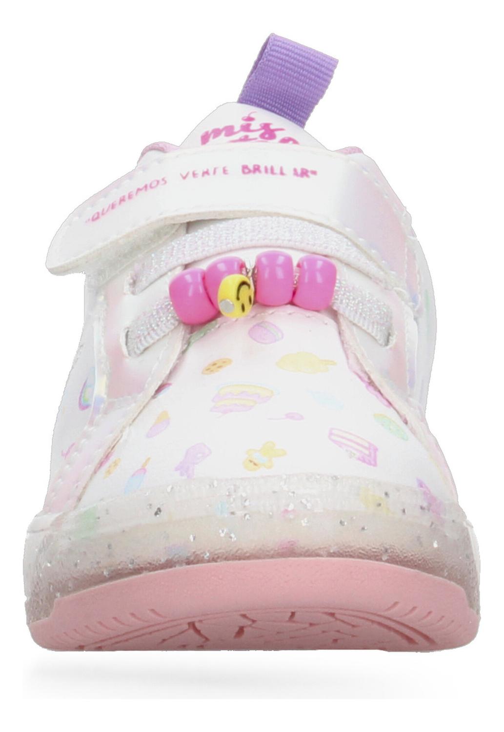 Tenis Mis Pastelitos Niña Casual Blanco Infantil T15-25 — imagen 7
