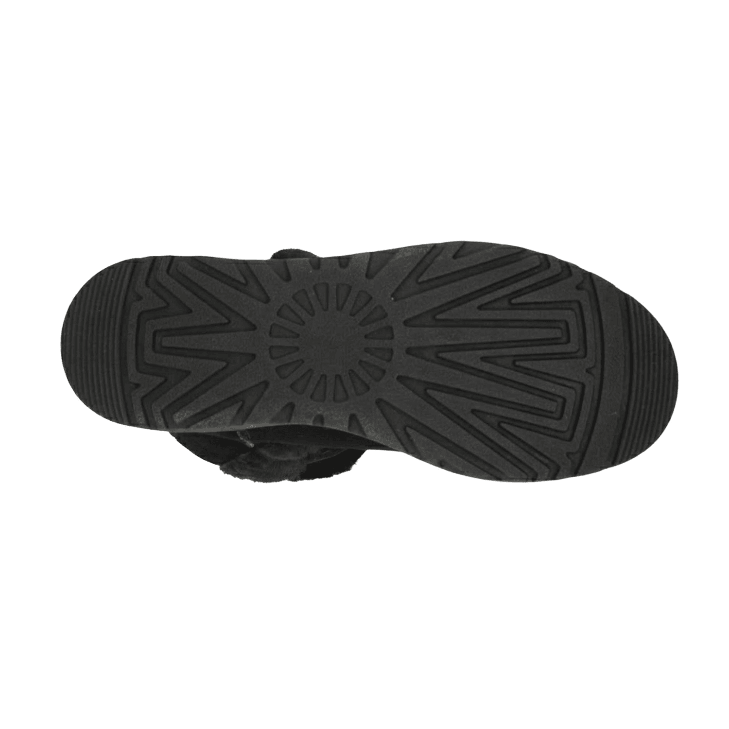 Bota Rojo Cereza Dama Invierno Larga Peluche Casual Negro Mujer — imagen 9