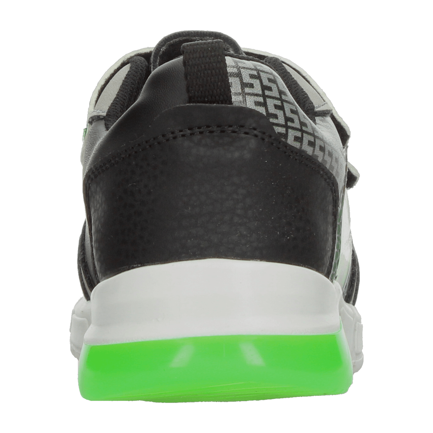 Tenis Minecraft Niño Led Cinta Adhesiva Casual Negro Infantil T15-18 — imagen 7