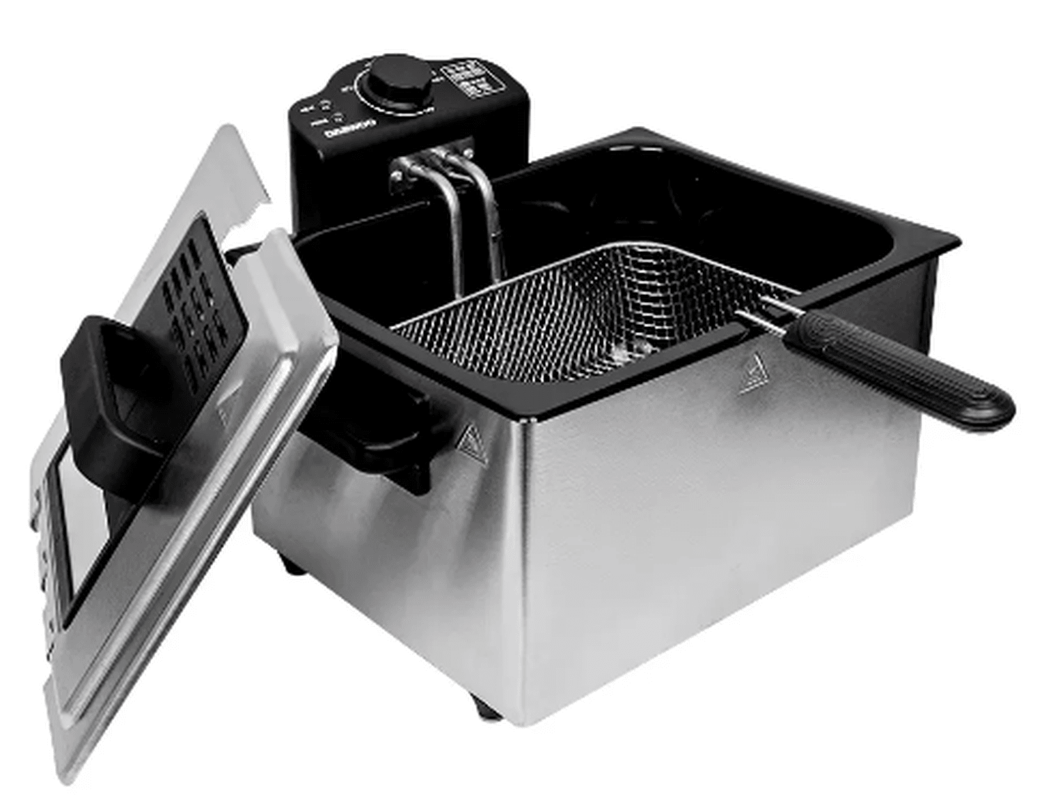 Freidora Inmersión Daewoo DE-DF2305 1500W Acero Inox — imagen 2