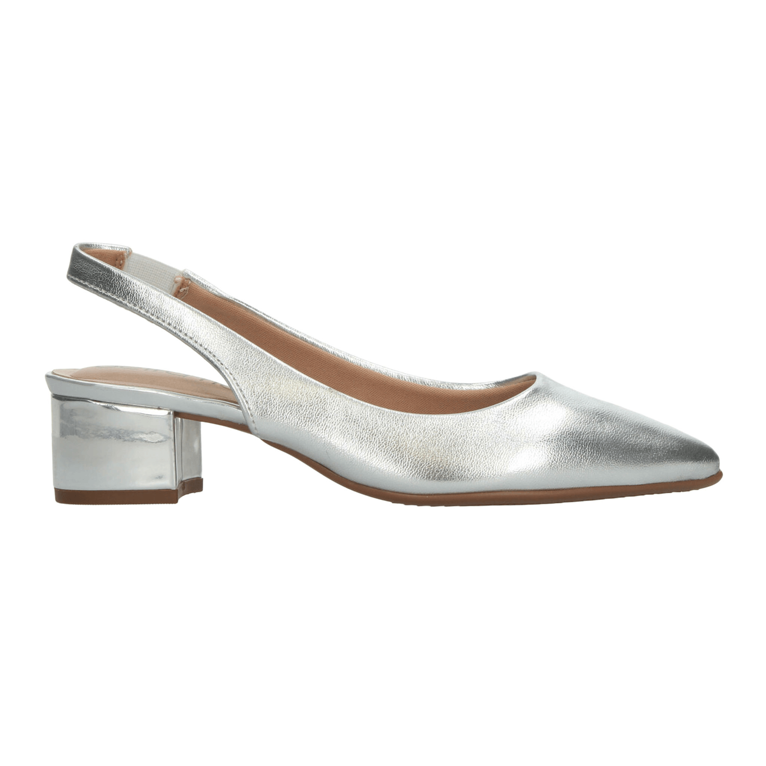 Zapatilla Beira Rio Dama Casual Fiesta Plateado Mujer — imagen 1