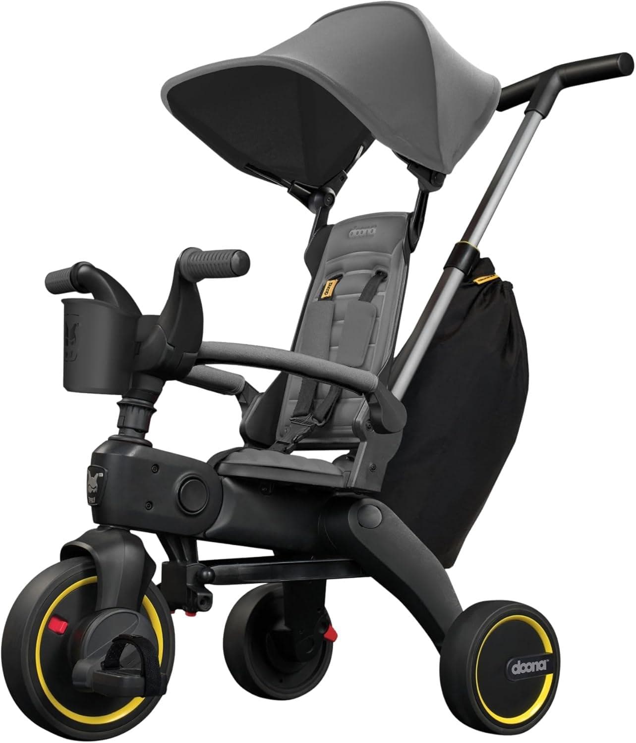 Triciclo Doona Liki Trike S3 5 en 1 Gris Plegable — image 1