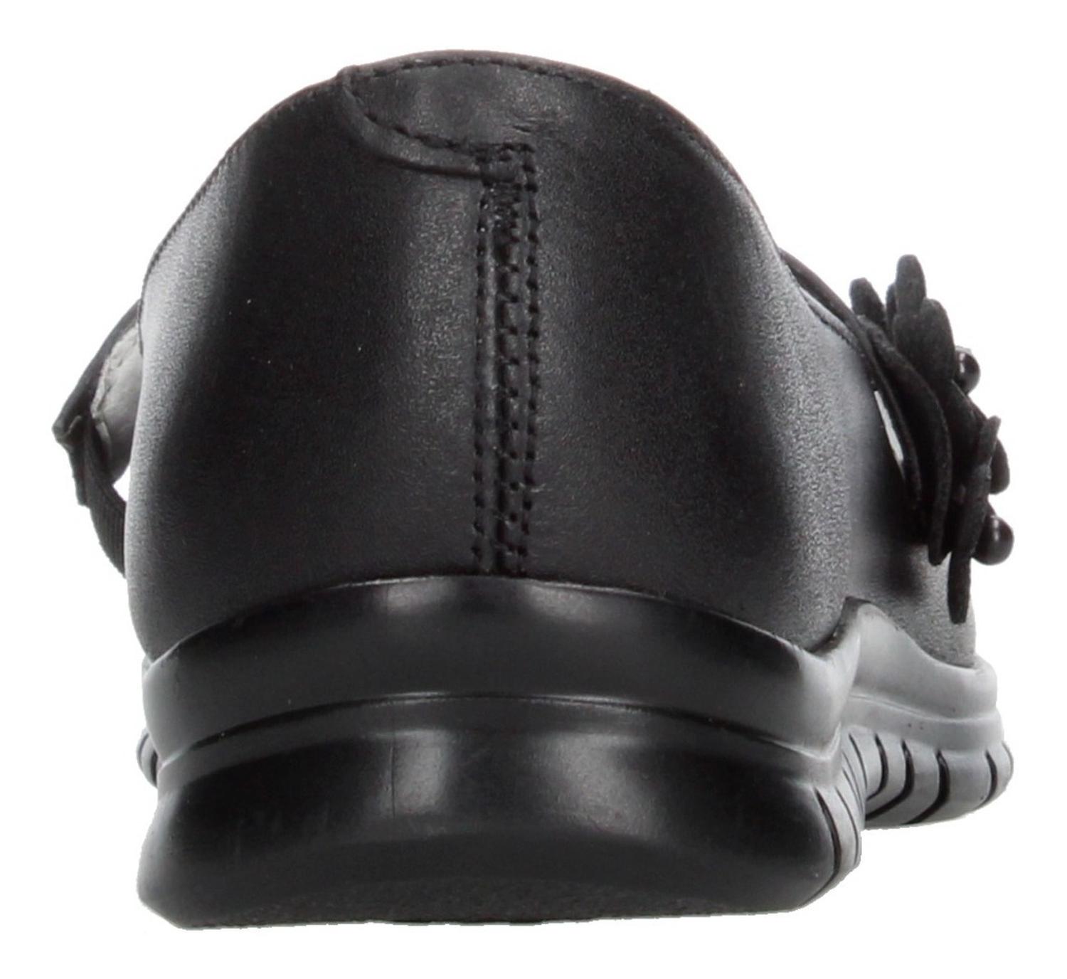 Zapato Yuyin Slide On Niña Escolar Cómodo Negro Infantil T15-21 — imagen 7
