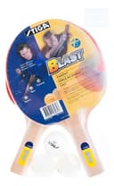 Pack De 2 Raquetas De Ping Pong Stiga Hobby Classic + 3 Pelotas Resistente Y Durable