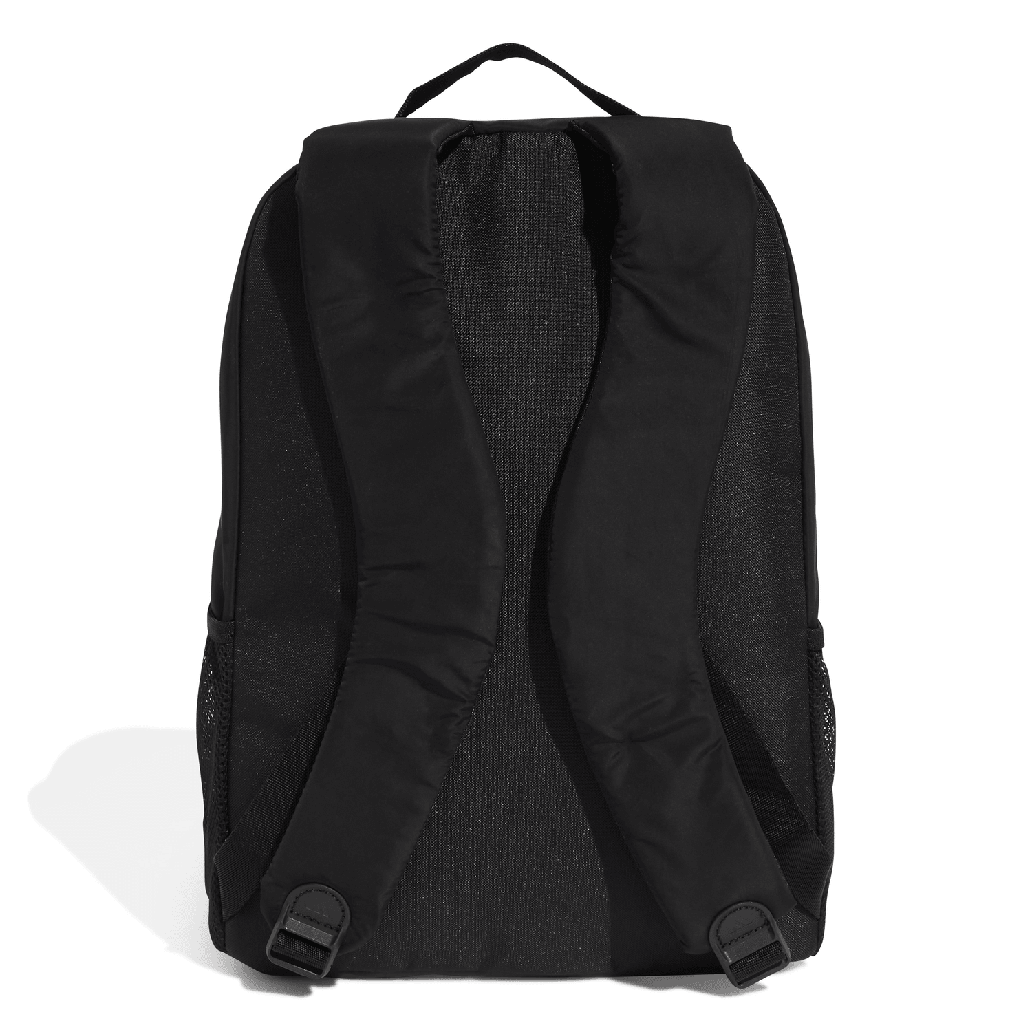 Mochila Adidas Classic 3 Bar Unisex Negro Casual Escolar Bolsillo Lateral Cierre Correas Ajustables Bolsillo Frontal Deportiva 27.5 Lt — imagen 5