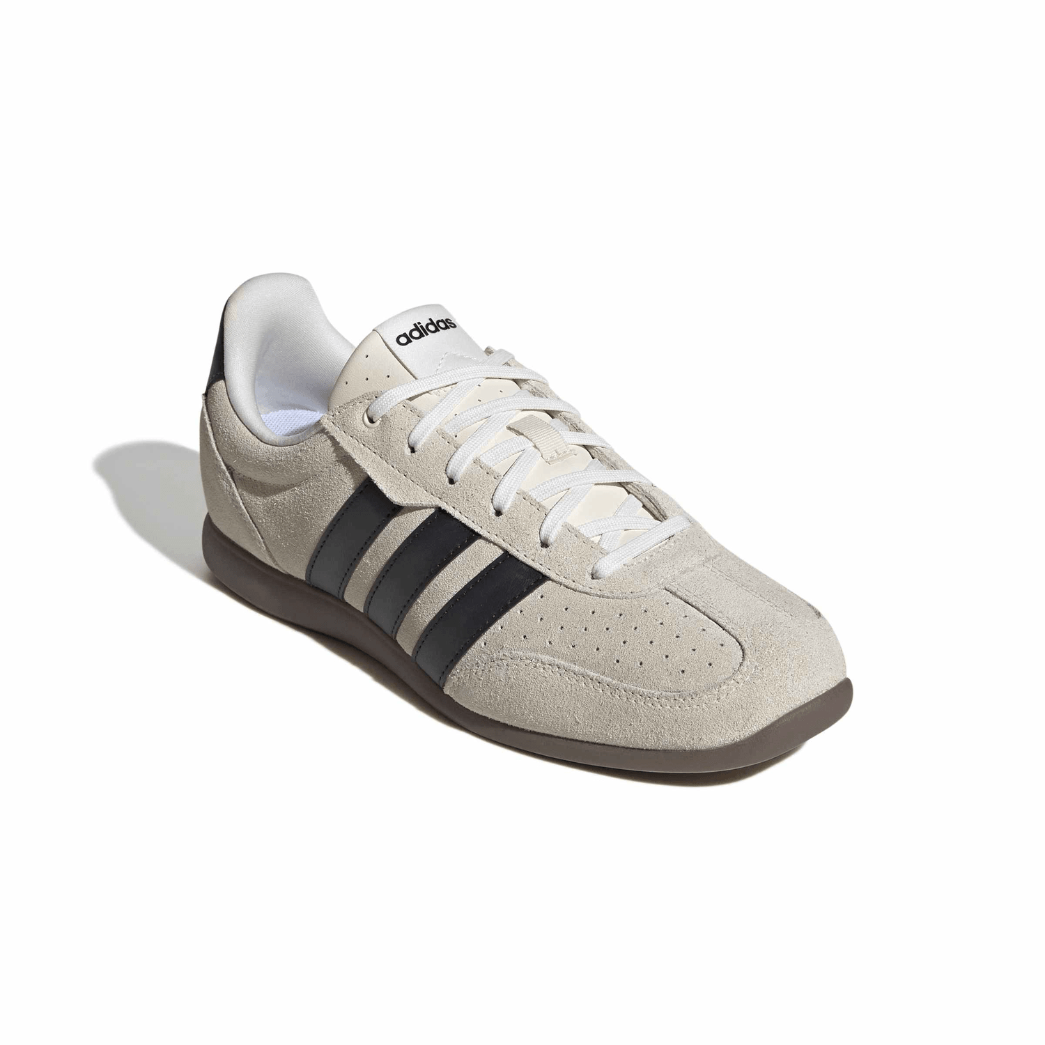 Tenis Dama Adidas Barreda Lo Beige Casual Cintas Mujer — imagen 4