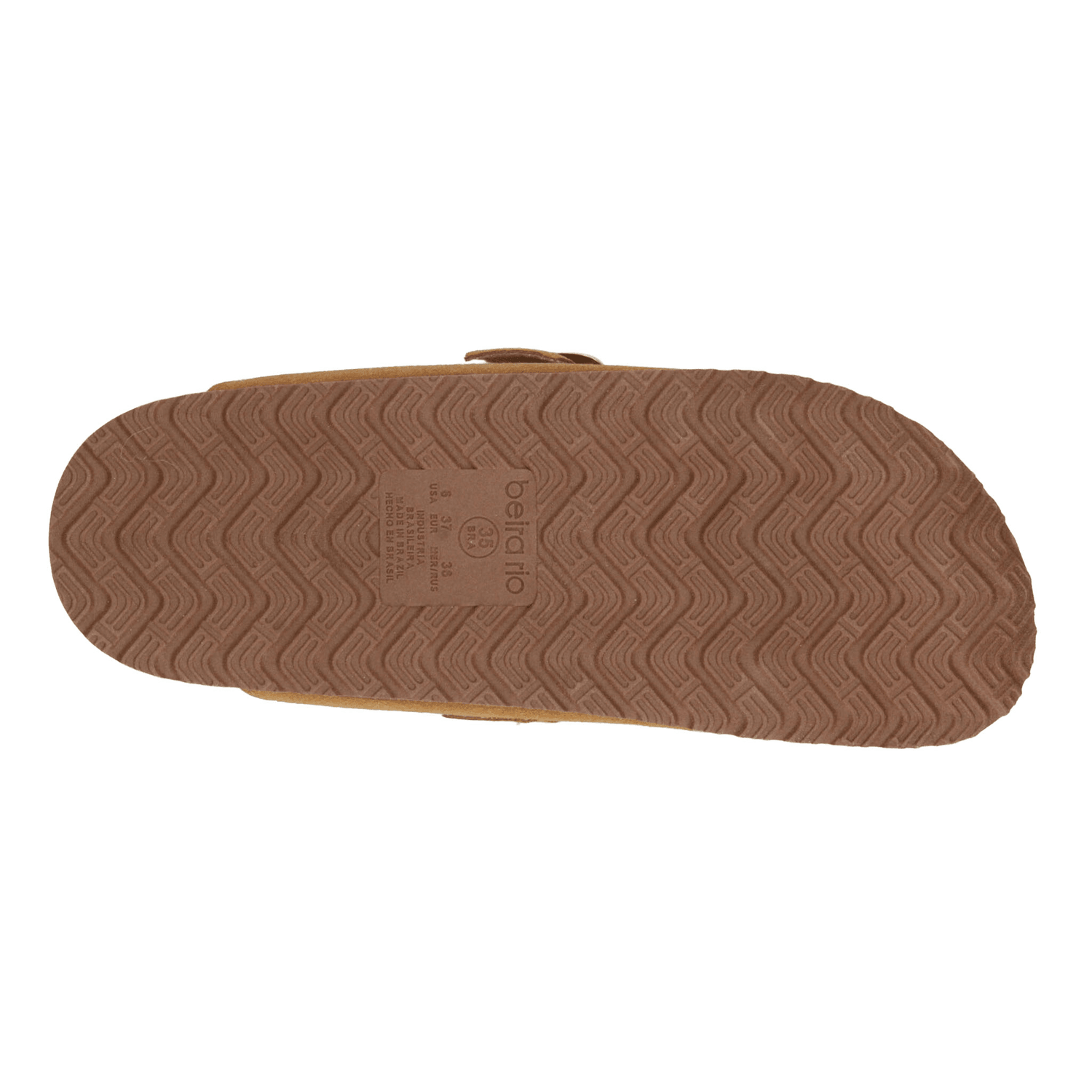 Zueco Beira Rio Dama Casual Destalonado Camel Mujer — imagen 9