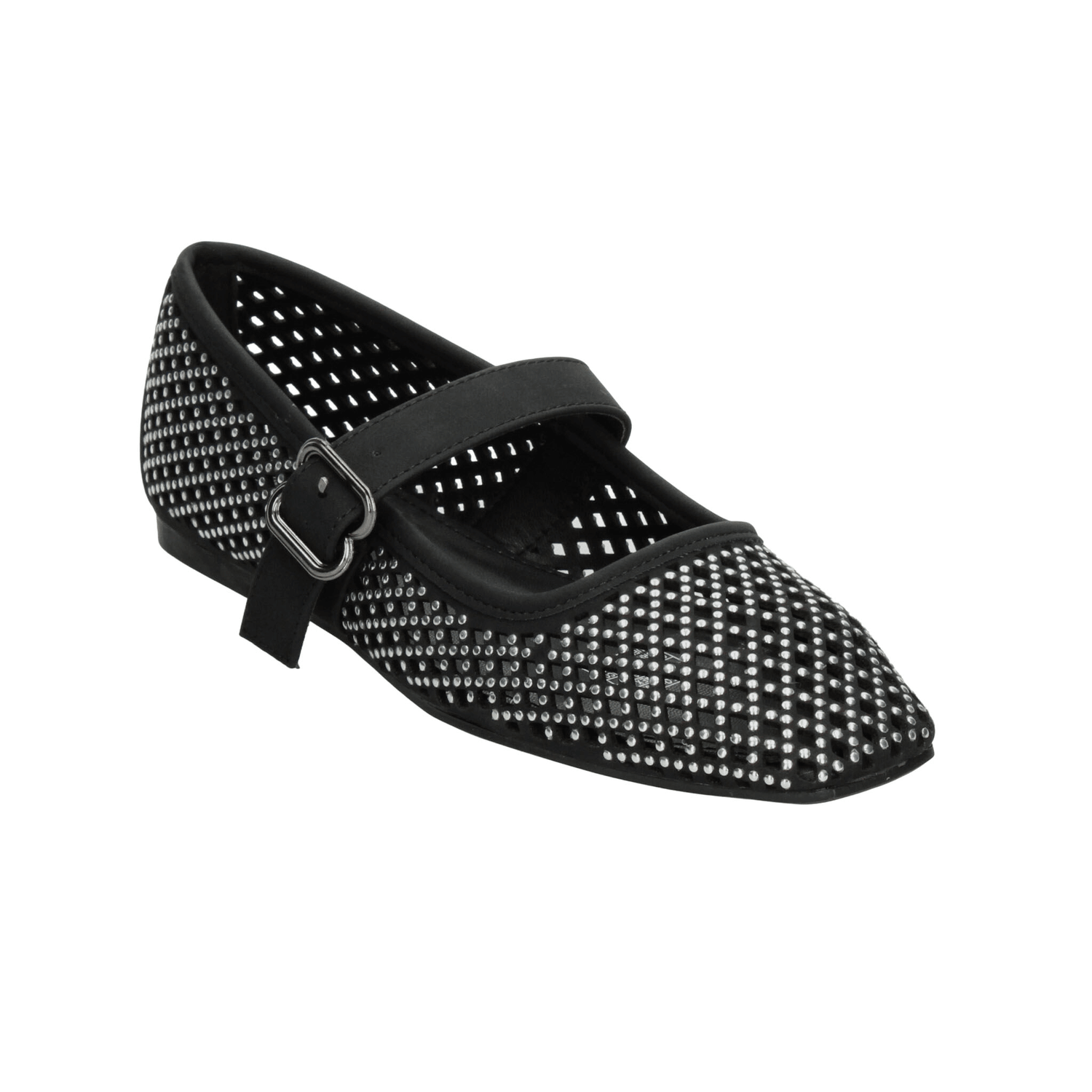 Flats Berlin Dama Casual Negro Mujer — imagen 4