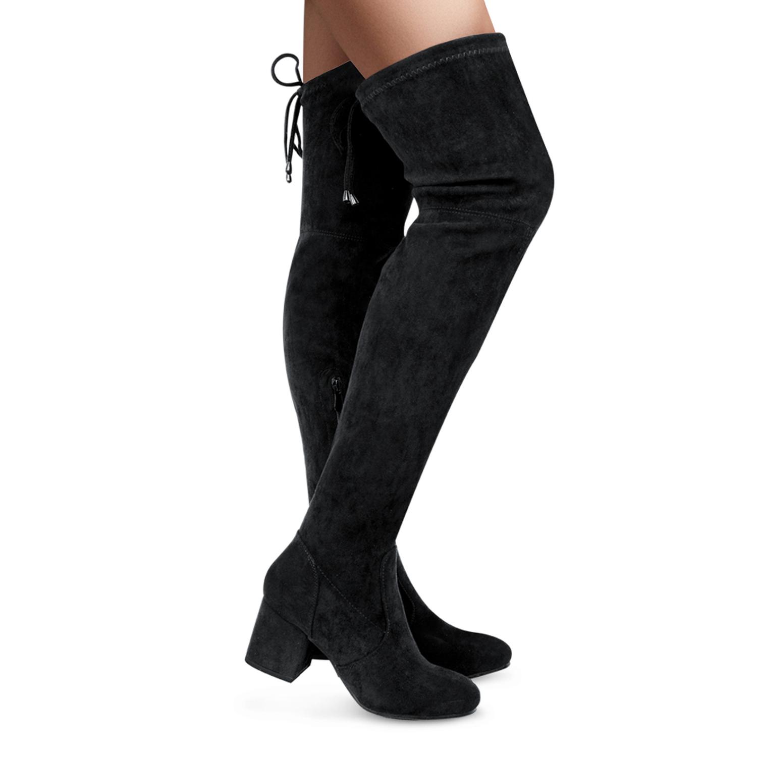 BOTA DAMA YAELI EXTRALARGA TACON ANCHO 6.5Cm 1044981 — imagen 1