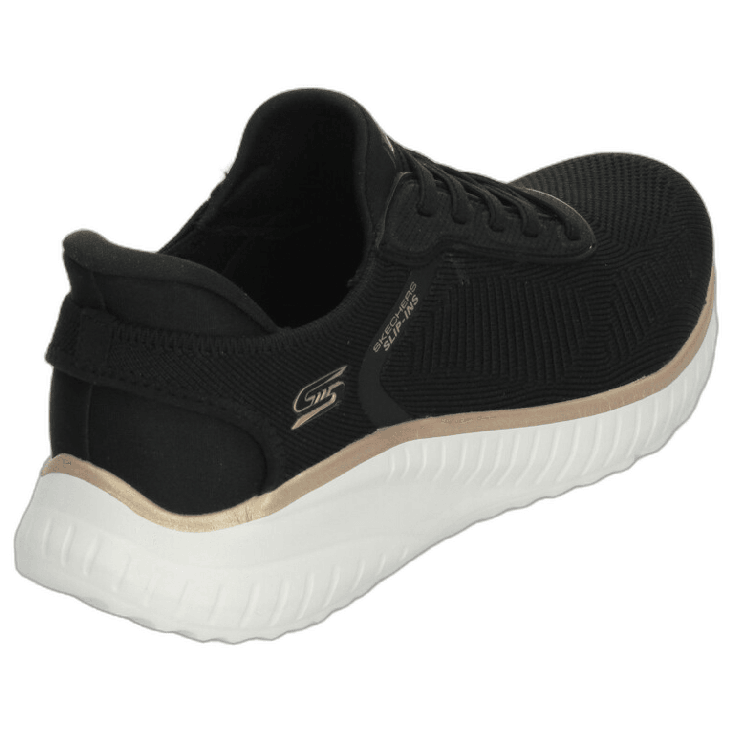 Tenis Dama Skechers Bobs Slip-Ins Negro Deportivo Mujer — imagen 4