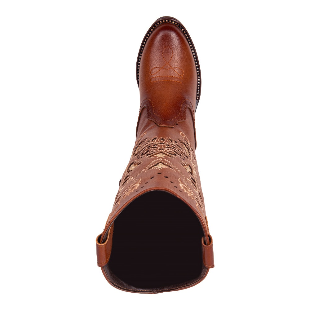 BOTA NIÑA VIVIS SHOES KIDS VAQUERA TUBO BORDADO 1345102 — imagen 9