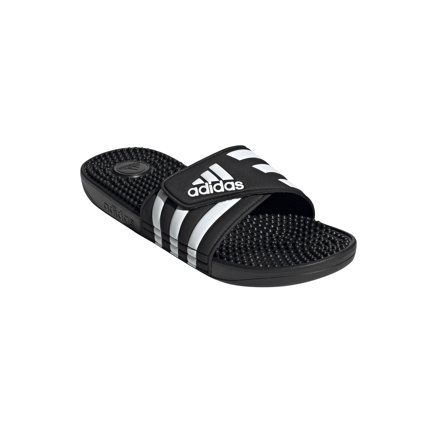 Sandalias Adidas Adissage Hombre Casual Negro Caballero — imagen 3