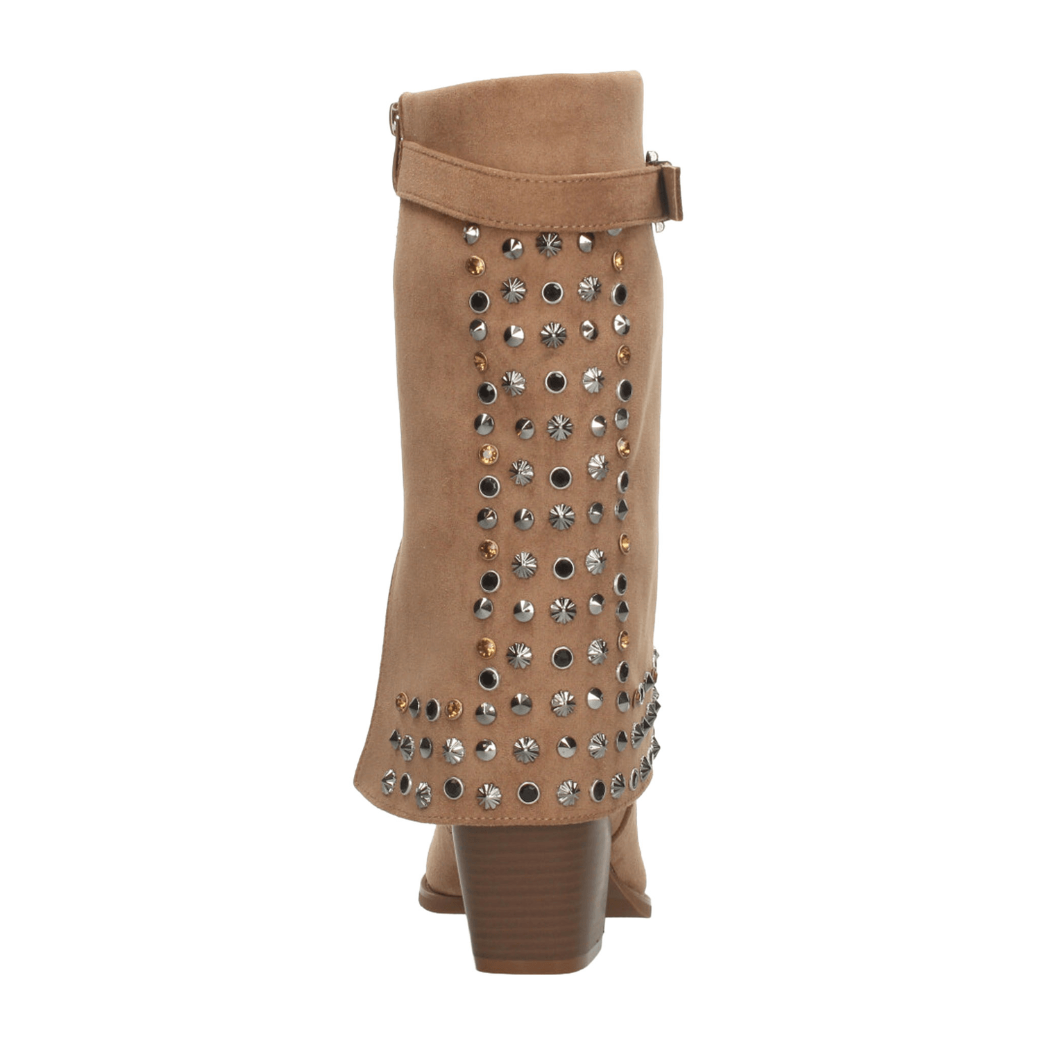 Bota Perugia Dama Beige Casual Pedreria Vaquera Mujer — imagen 8