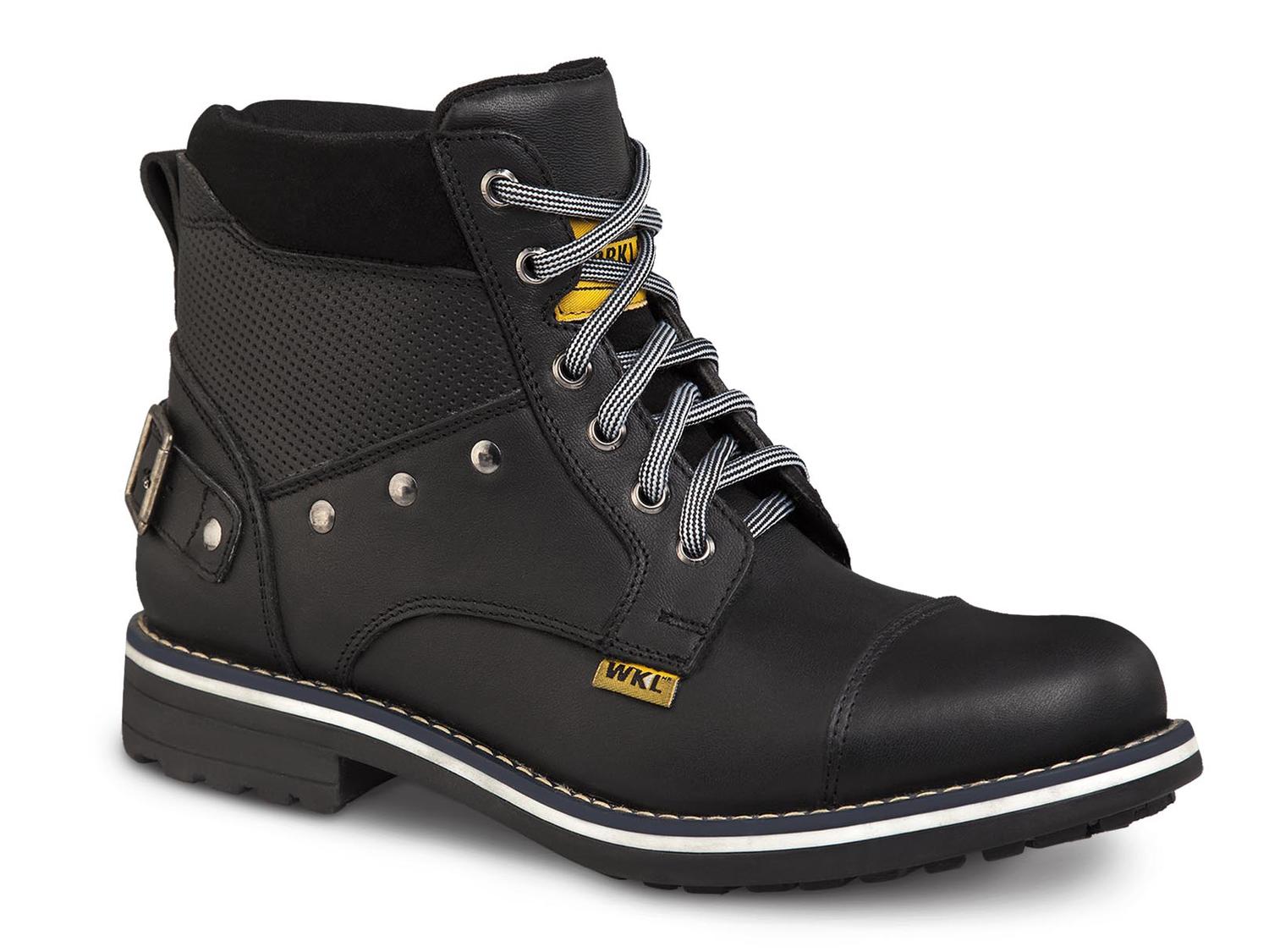 Bota hombre casual caballero Biker Workland 89713 Negro — imagen 1