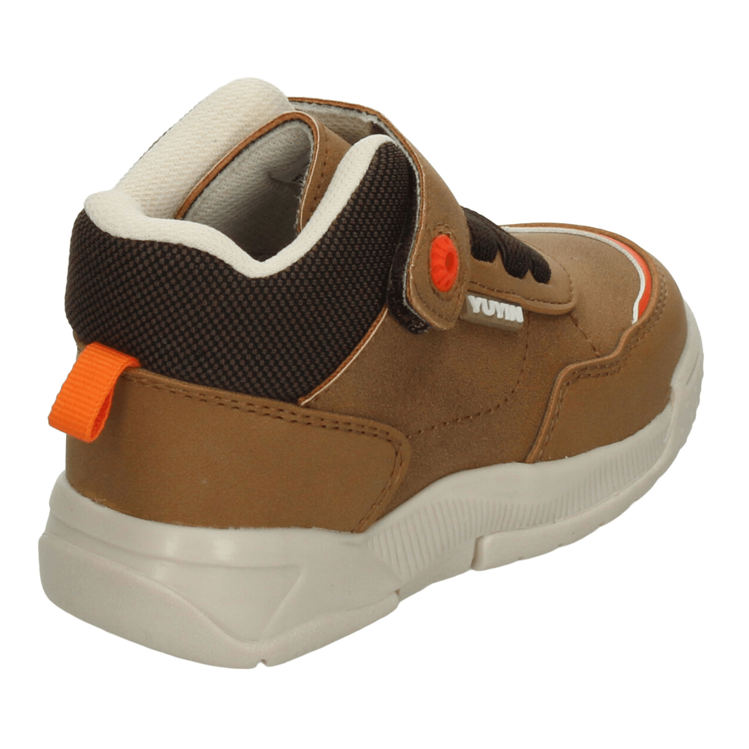 Bota Yuyin Niño Café Casual Cómodo Infantil T15-18 — imagen 4