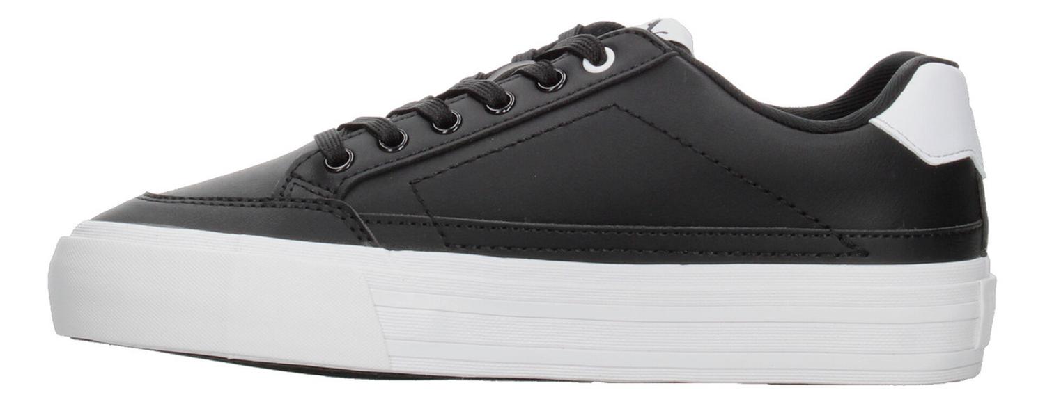 Tenis Puma Court Classic Dama Casual Negro Blanco Mujer — imagen 5