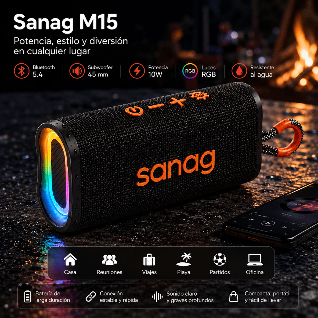 XIAOMI POCO C71 128 GB + Smartwatch G-Tide R5 + Bocina Bluetooth Sanag M15 — imagen 11