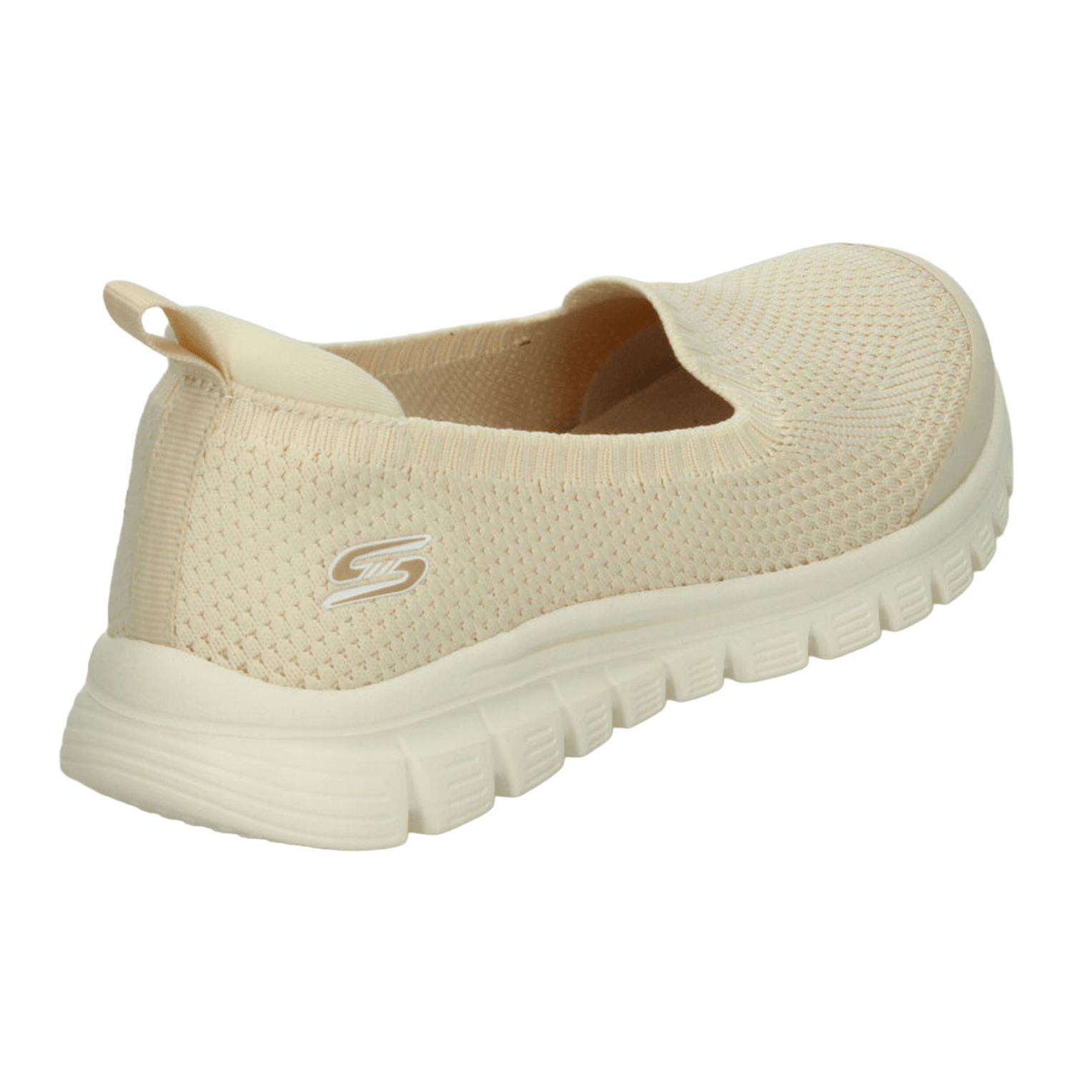 Tenis Dama Skechers Graceful Beige Deportivo Mujer — imagen 4