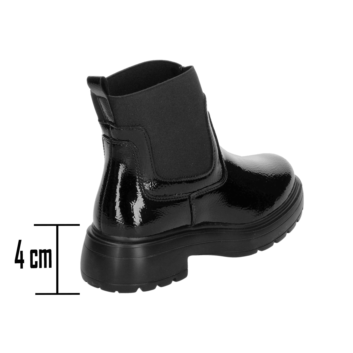 Botín Dama Green love Negro Casual Mujer — imagen 4