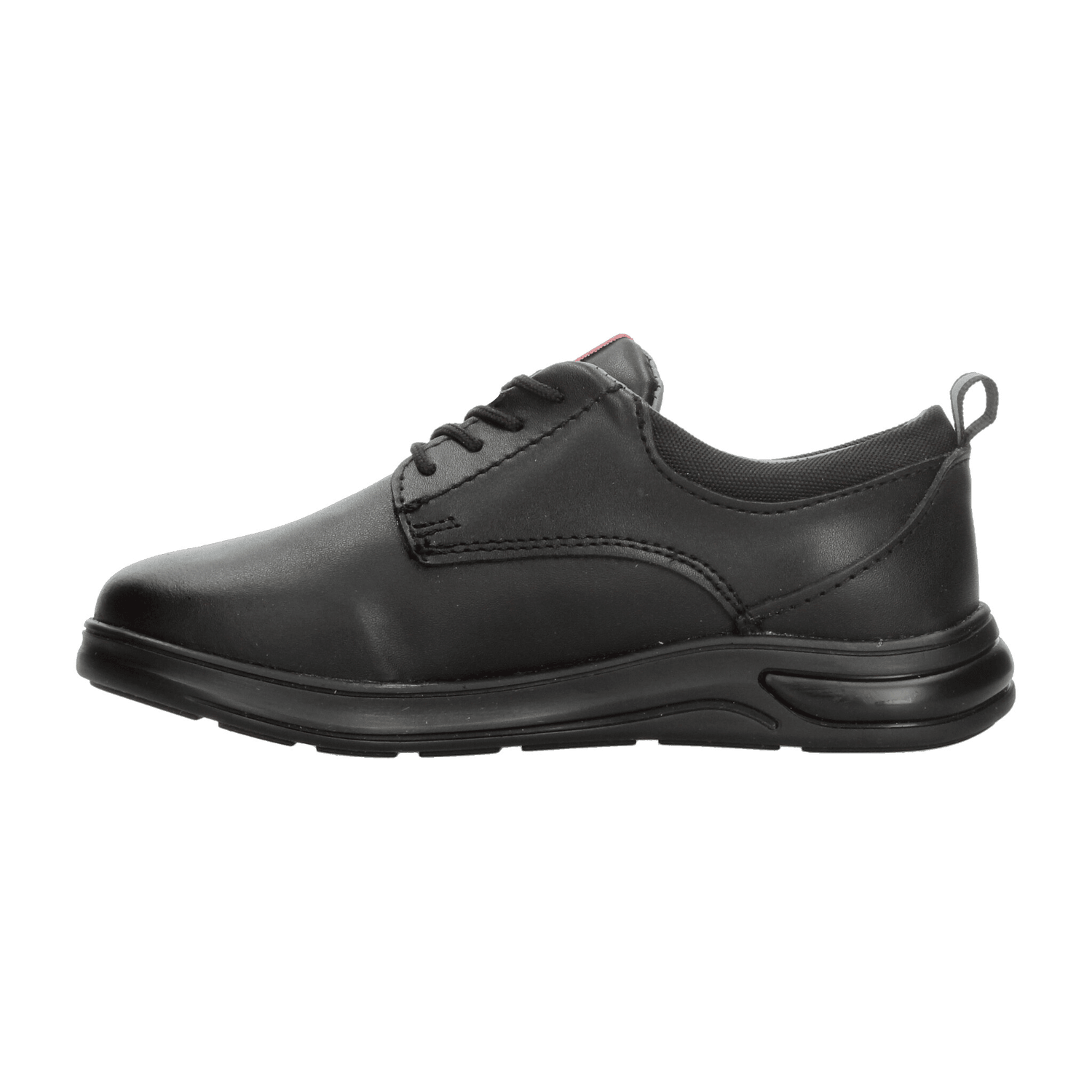 Zapato Vavito Niño Escolar Agujeta Casual Negro Juvenil T22-26 — imagen 5