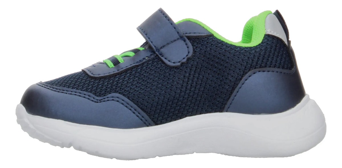 Tenis Vavito Rocket Niño Casual Cómodo Cohete Elástico Azul Marino Infantil T15-17 — imagen 14