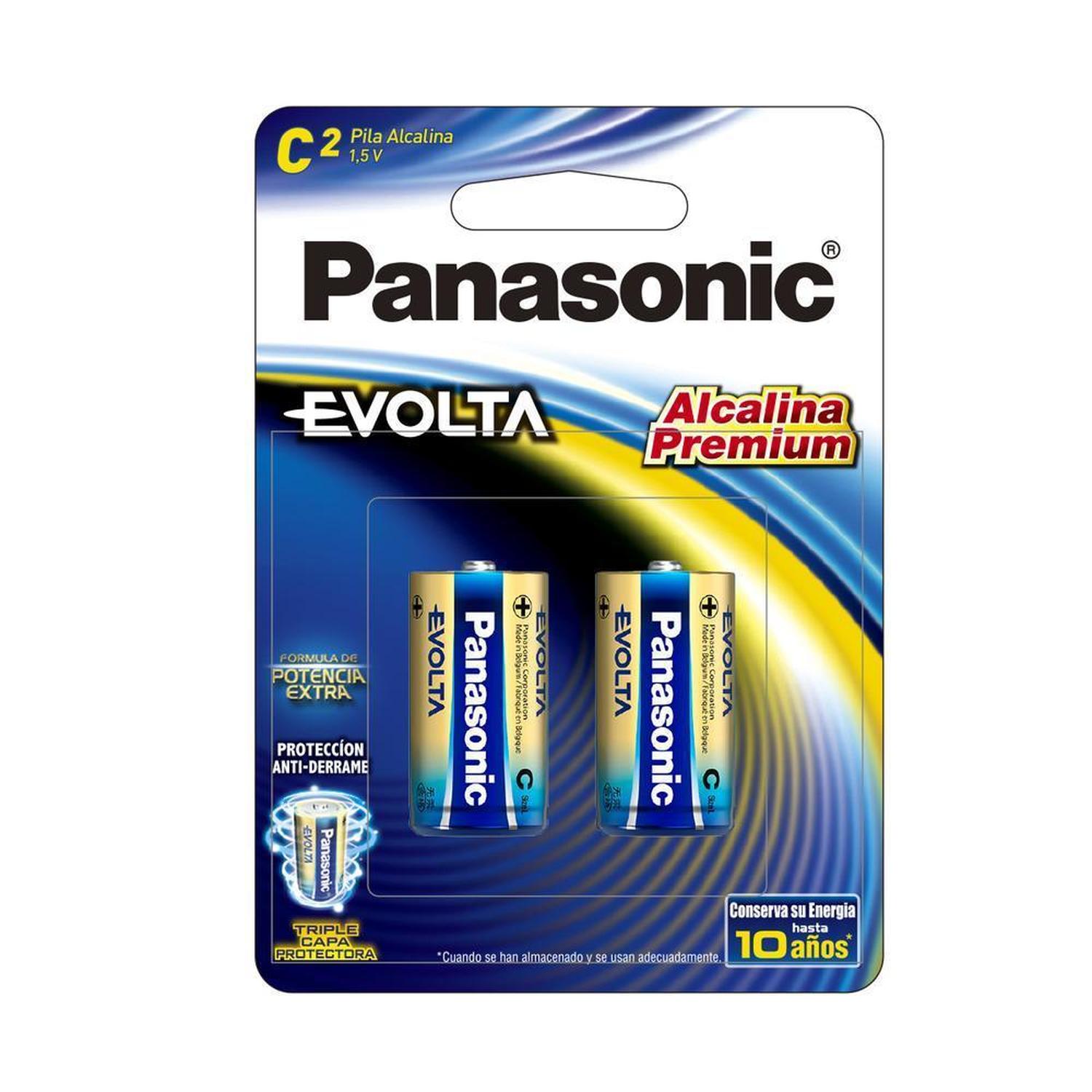 Pila Panasonic Evolta Alcalina C Con 2 1.5v Lr14 — imagen 2