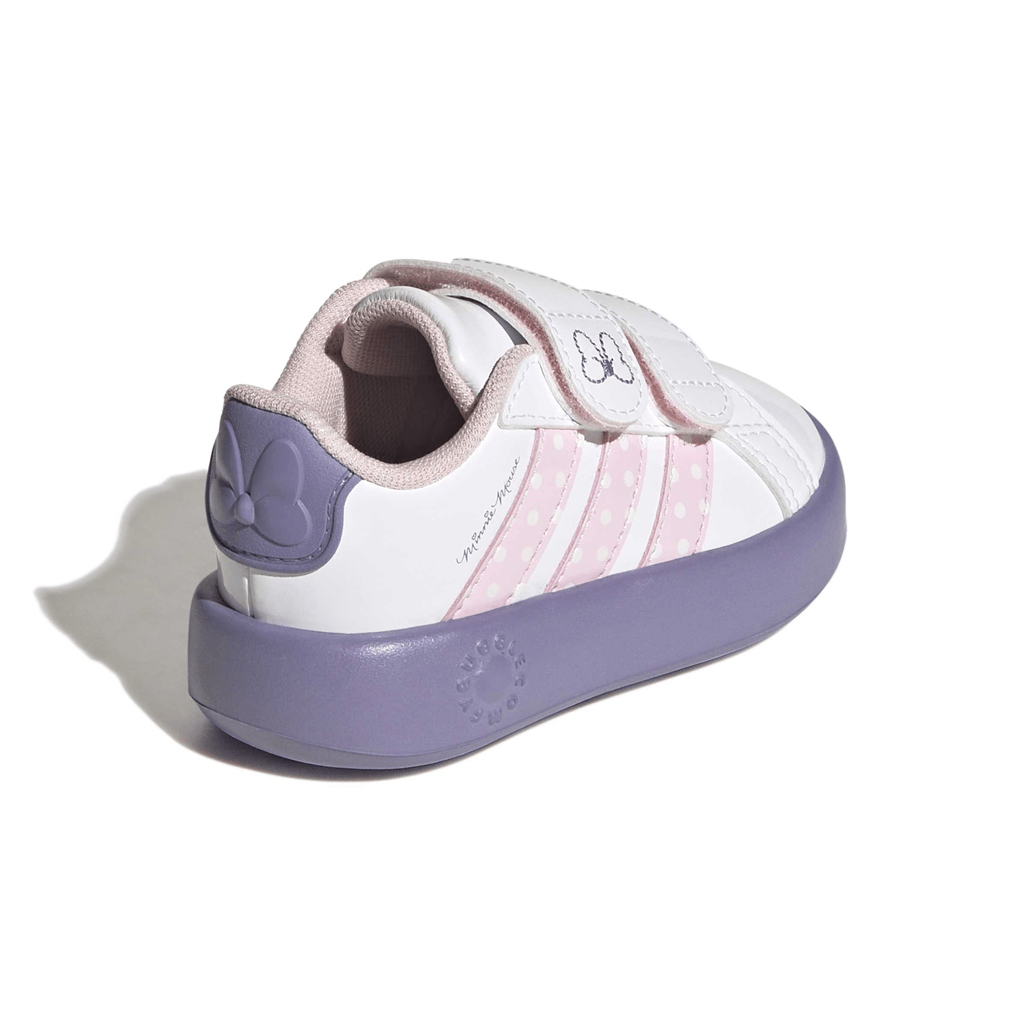 Tenis Adidas Grand Court Niña Blanco Minnie Bebé Infantil T11-16 — imagen 4