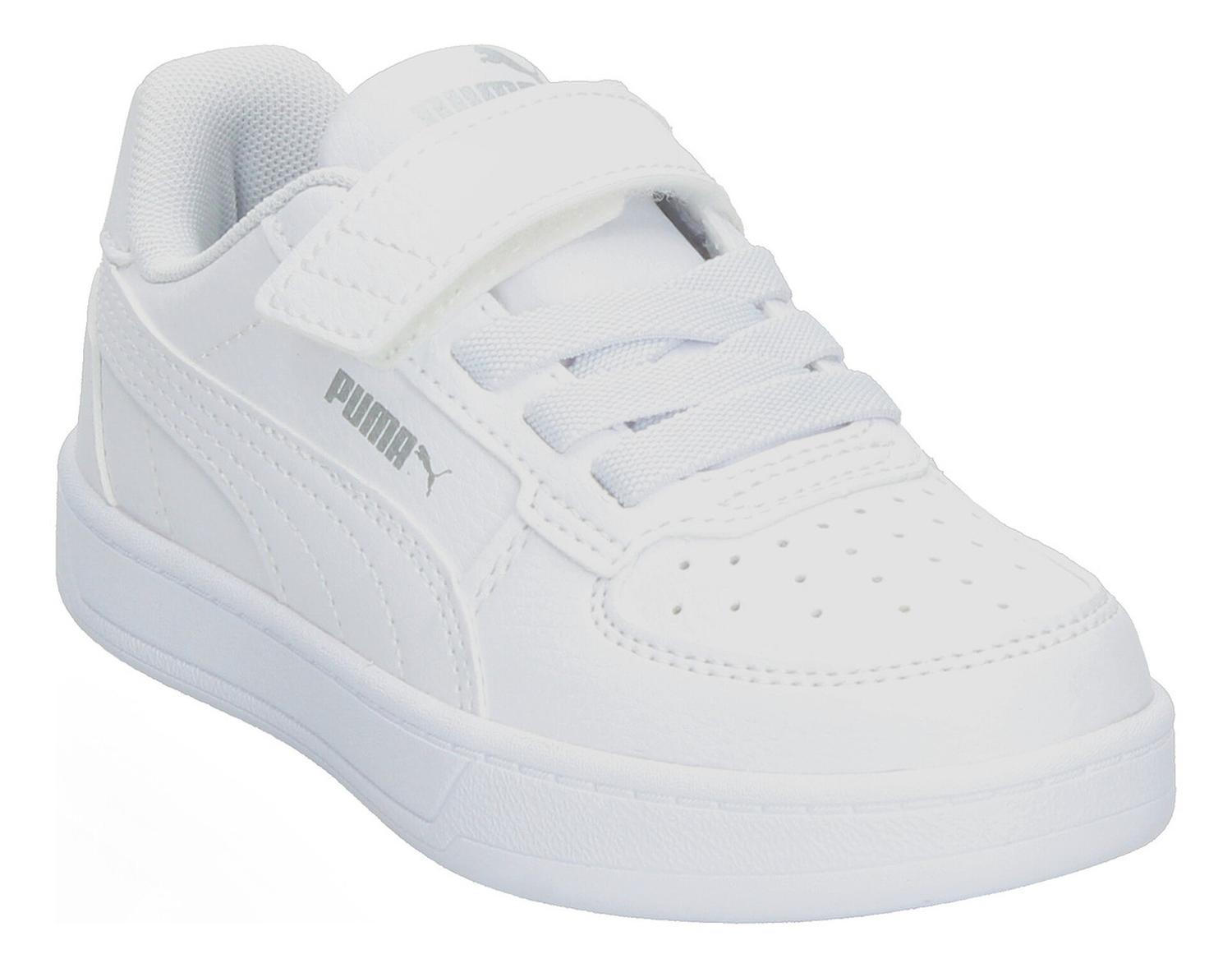 Tenis Puma Caven 2.0 Niño Casual Blanco Infantil T17-22 — imagen 4