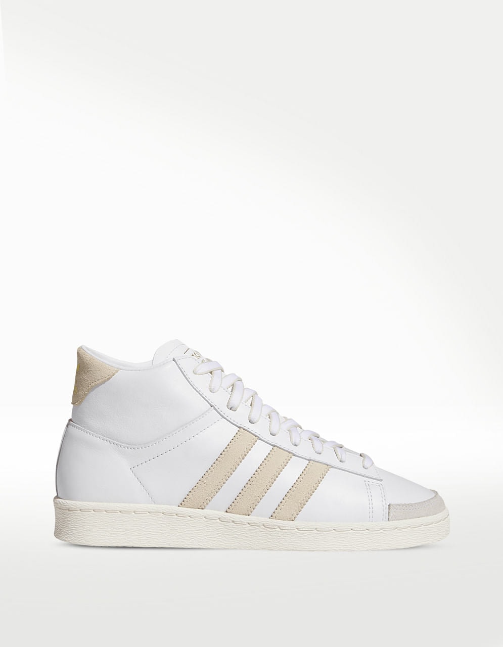 Tenis Adidas Jabbar Hi Blanco - Mujer — imagen 2