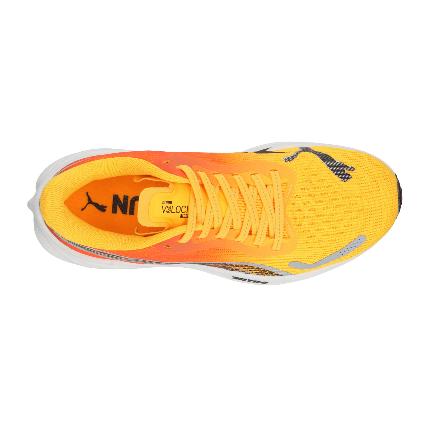 Tenis Puma Velocity Nitro 3 Dama Running Naranja Mujer — imagen 8