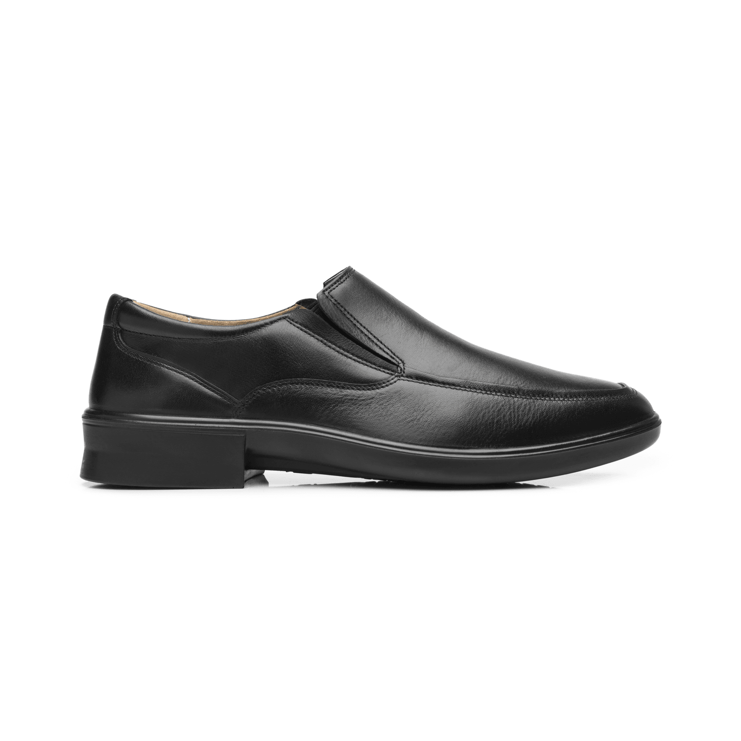Zapato Flexi Hombre De vestir Confort Negro Caballero — imagen 1